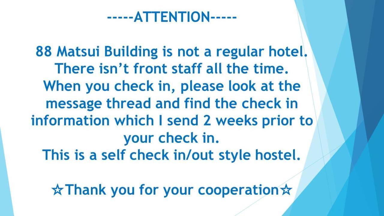 Aparthotel 88 Matsui Building Sapporo Extérieur photo